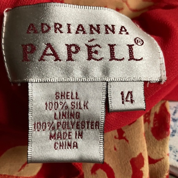 Adrianna Papell Silk - Picture 14 of 14